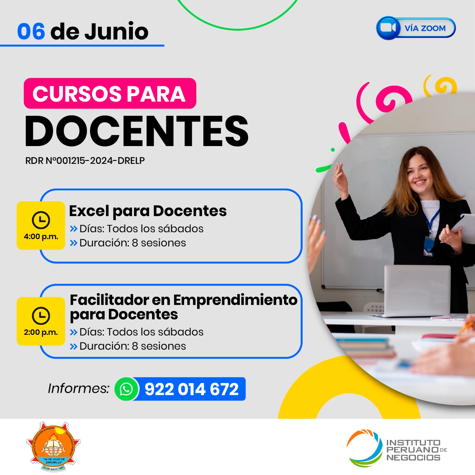Capacitación docentes